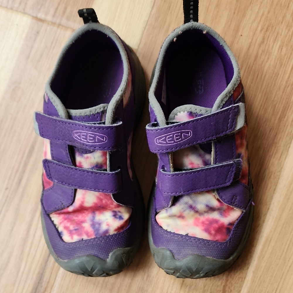 Keen Kids Vibrant Purple and Pink Sneakers